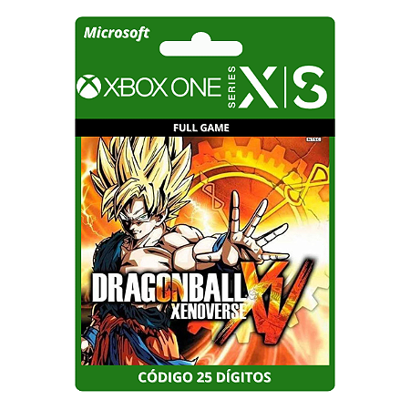 Dragon ball xenoverse Xbox One/Series X|S 25 Dígitos
