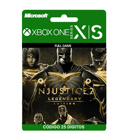 Injustice Lendary Edition Xbox One/Series X|S 25 Dígitos