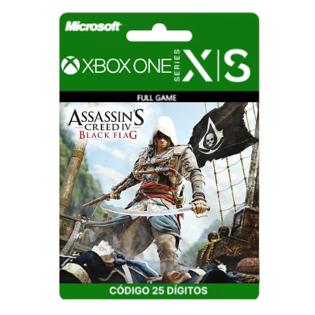 Assassins IV Black Frag Xbox One/Series X|S 25 Dígitos