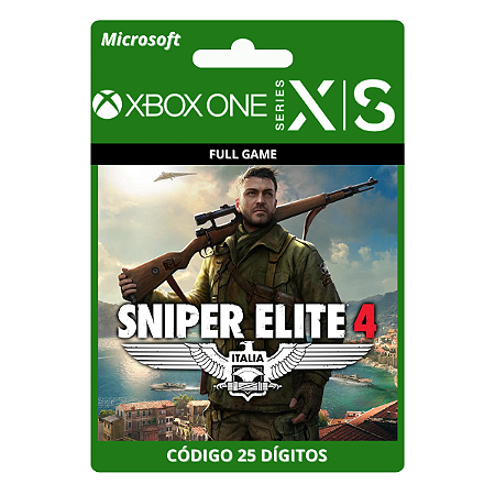 Sniper Elite 4 Xbox One/Series X/S 25 Dígitos