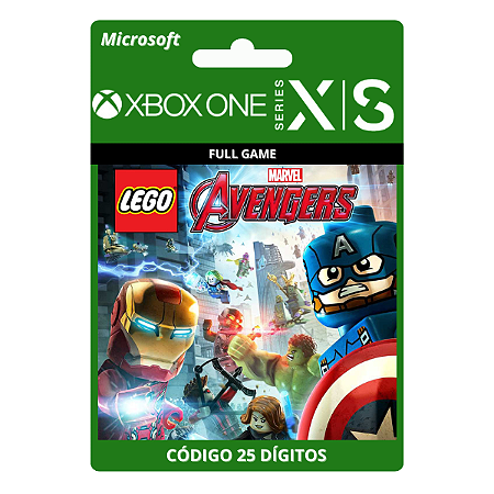 Lego Marvel Vingadores (Avengers) Xbox One/Series X|S 25 Dígitos
