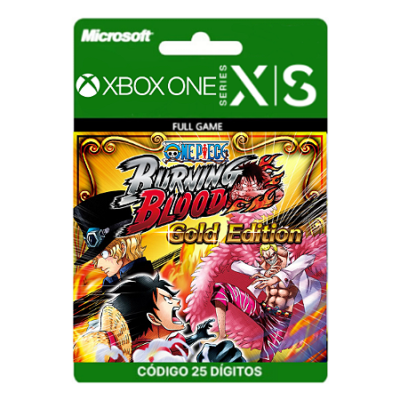 One Piece Burning Blood Gold Edition Xbox One/Series X|S 25 Dígitos