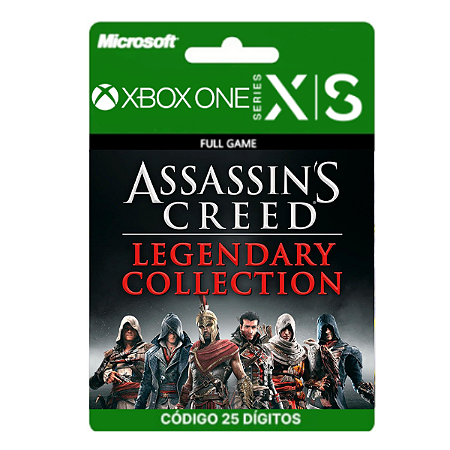 Assassins Creed Legendary Collection Xbox One/Series X|S 25 Dígitos