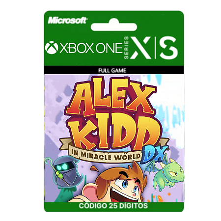 Alex Kidd in Miracle World DX Xbox One/Series X|S 25 Dígitos