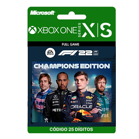 F1 22 Champions Edition Xbox One/Series X|S 25 Dígitos