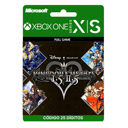 Kingdom Hearts HD 1.5 + 2.5 ReMIX Xbox One/Series X|S 25 Dígitos