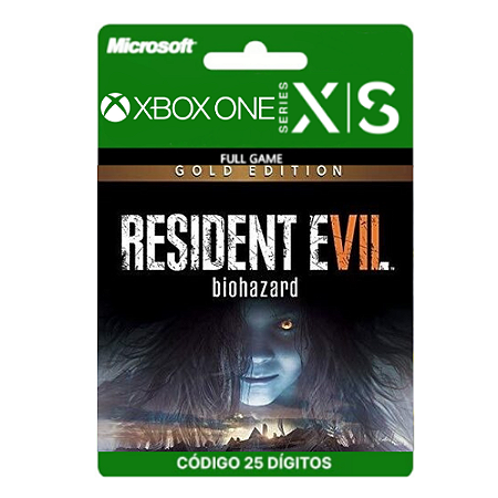 Resident Evil 7 Biohazard Versão Padrão Xbox One/Series X|S 25 Dígitos