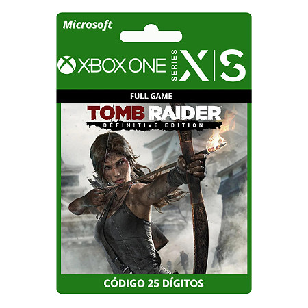 Tomb Raider Definitive Edition Xbox One/Series X|S 25 Dígitos