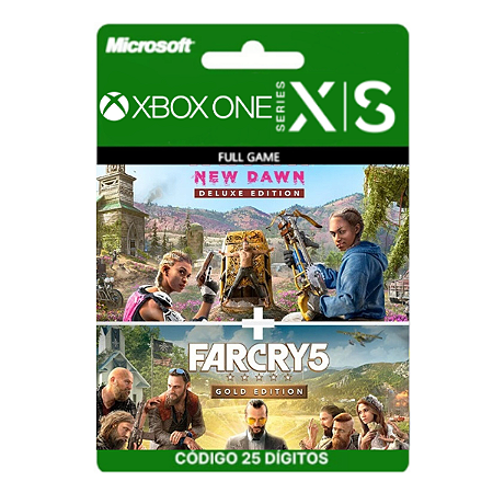 Far Cry 5 Gold Edition + Far Cry New Dawn Deluxe Edition Bundle Xbox One/Series X|S 25 Dígitos