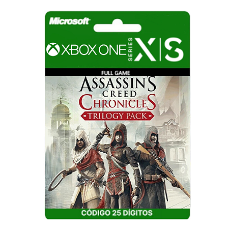 Assassins Creed Chronicles Trilogy Pack Xbox One/Series X|S 25 Dígitos