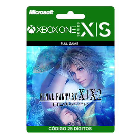 Final Fantasy X X-2 HD Xbox One/Series X|S 25 Dígitos