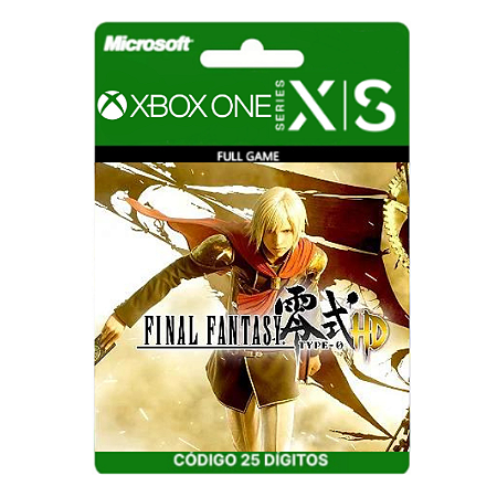 Final Fantasy Type-0 HD Xbox One/Series X|S 25 Dígitos