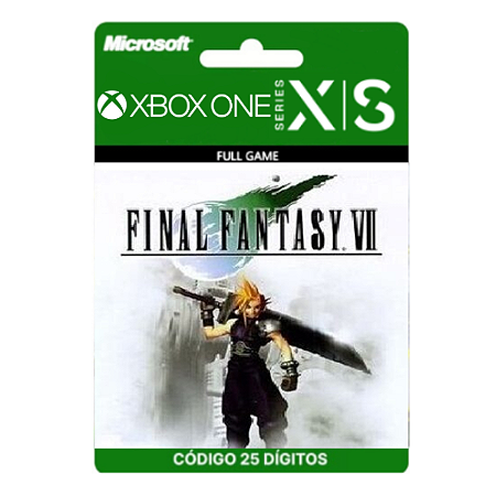 Final Fantasy VII Xbox One/Series X|S 25 Dígitos