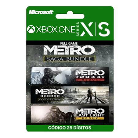 Metro Saga Bundle Xbox One/Series X|S 25 Dígitos