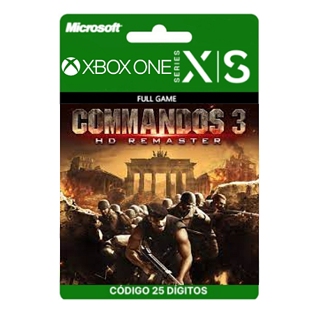 Commandos 3 HD Remaster Xbox One/Series X|S 25 Dígitos