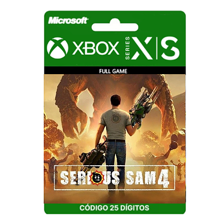 Serious Sam 4 Xbox Series X|S 25 Dígitos