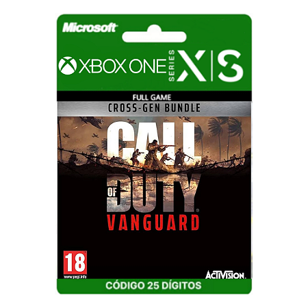 Call of Duty Vanguard Cross Gen Bundle Xbox One/Series X|S 25 Dígitos