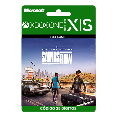 Saints Row Platinum Edition Xbox One/Series X|S 25 Dígitos