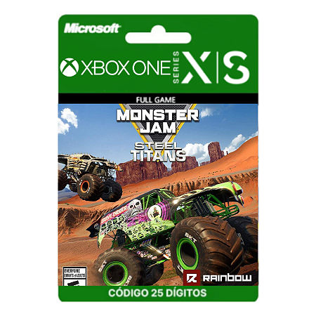 Monster Jam Steel Titans Xbox One/Series X|S 25 Dígitos