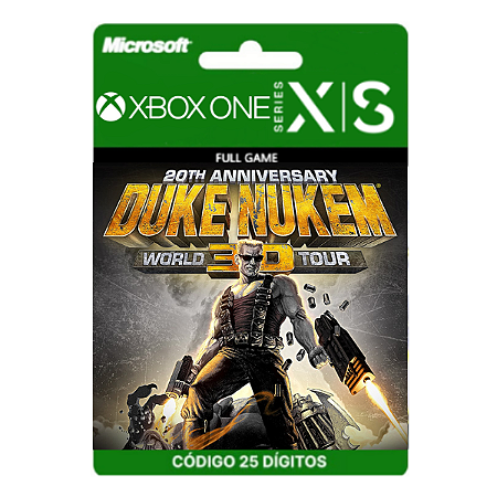 Duke Nukem 3D 20th Anniversary World Tour Xbox One/Series X|S 25 Dígitos