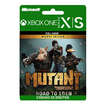 Mutant Year Zero Road to Eden Deluxe Edition Xbox One/Series X|S 25 Dígitos