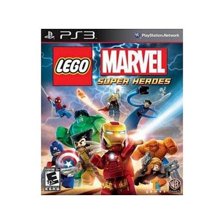 Lego Marvel Super Heroes Mídia Digital Ps3 Psn