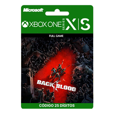Back 4 Blood Xbox One/Series X|S 25 Dígitos