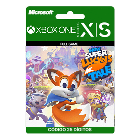 New Super Luckys Tale Xbox One/Series X|S 25 Dígitos