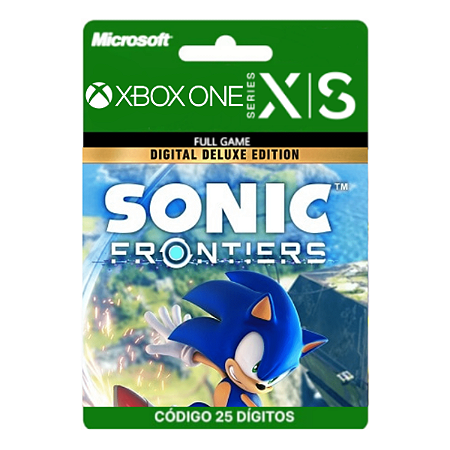 Sonic Frontiers Digital Deluxe Edition Xbox One/Series X|S 25 Dígitos