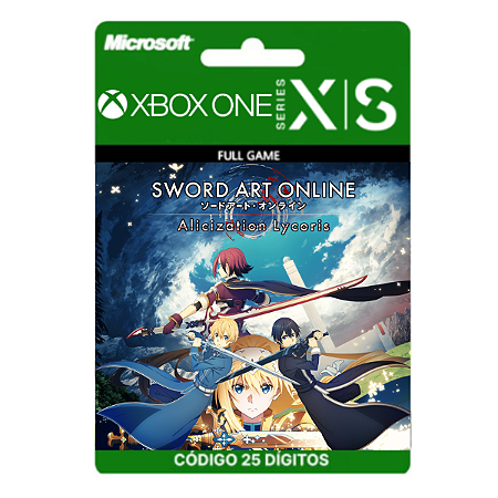 SWORD ART ONLINE: Alicization Lycoris Xbox One/Series X|S 25 Dígitos