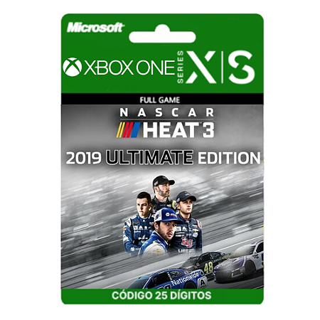 NASCAR Heat 3 Ultimate Edition Xbox One/Series X|S 25 Dígitos