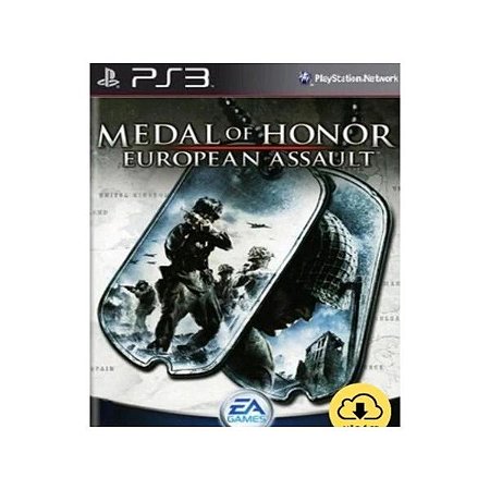 Medal Of Honor Europe Assault (Clássico Ps2) Mídia Digital Ps3 Psn