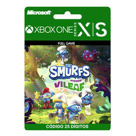 Os Smurfs Missão Florrorosa Xbox One/Series X|S 25 Dígitos