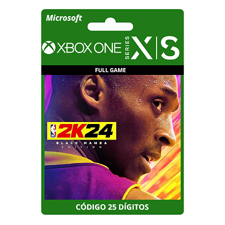 Nba 2K24 Edicão Black Mamba Xbox One/Series X|S 25 Dígitos