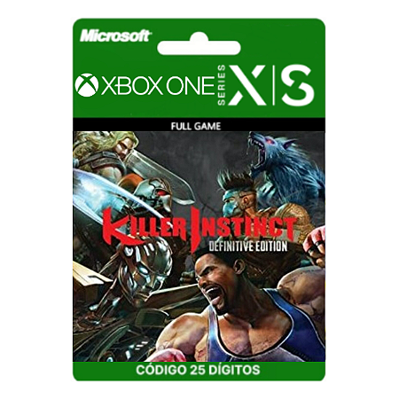 Killer Instinct Definitive Edition Xbox One/Series X|S 25 Dígitos