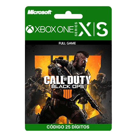 Call of Duty: Black Ops 4 Xbox One/Series X|S 25 Dígitos