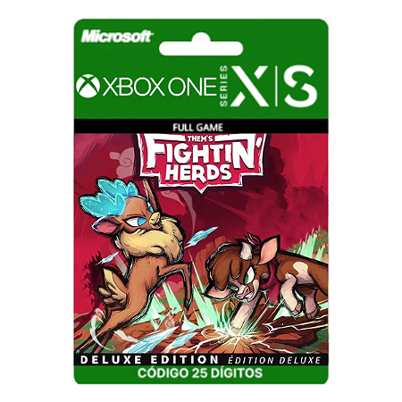 Thems Fightin Herds: Deluxe Edition Xbox One/Series X|S 25 Dígitos