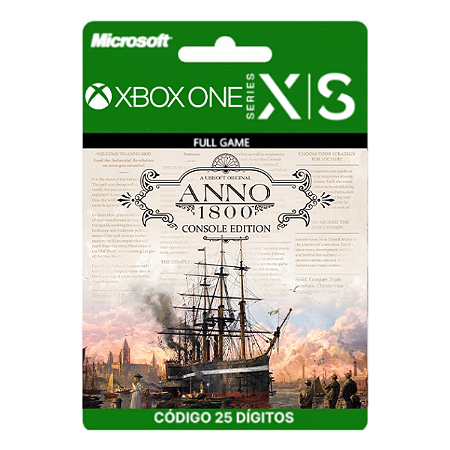 Anno 1800 Console Edition Xbox One/Series X|S 25 Dígitos