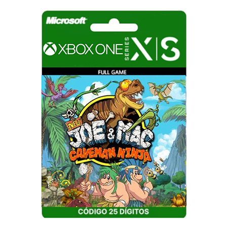 New Joe & Mac - Caveman Ninja Xbox One/Series X|S 25 Dígitos