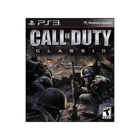 Call Of Duty Classic Mídia Digital Ps3 Psn