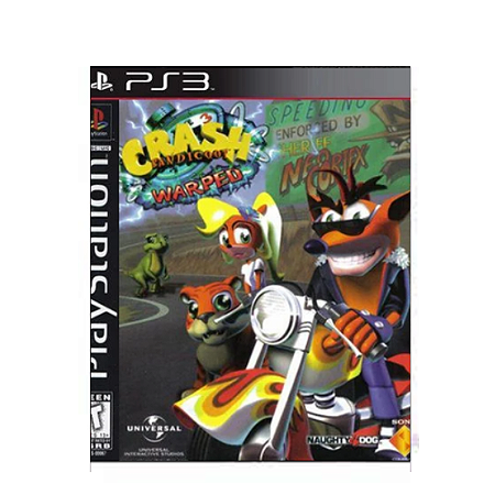Crash Bandicoot 3 - Warpen Mídia Digital Ps3 Psn