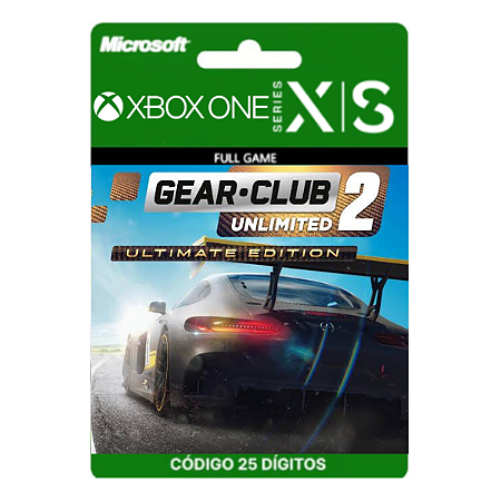 Gear Club Unlimited 2 Ultimate Edition One/Series X|S 25 Dígitos