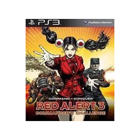 Command & Conquer Red Alert 3 Commander Challenge Mídia Digital Ps3 Psn