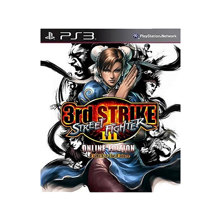 Street Fighter III 3Rd Strike Mídia Digital Ps3 Psn