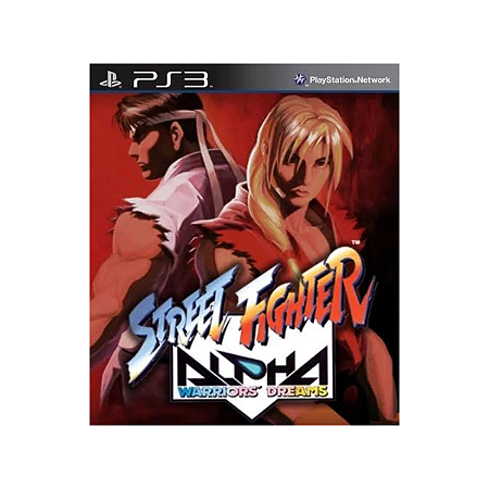 Street Fighter Alpha Mídia Digital Ps3 Psn