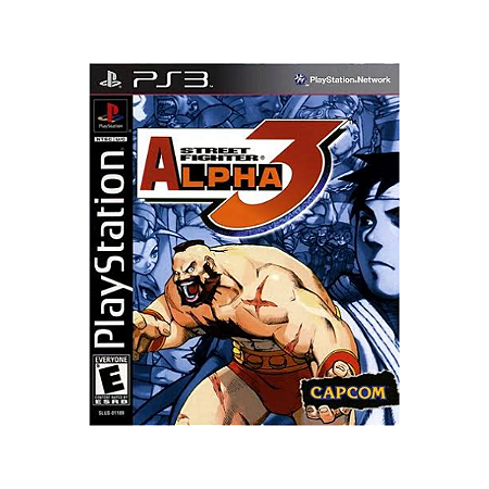 Street Fighter Alpha 3 Mídia Digital Ps3 Psn