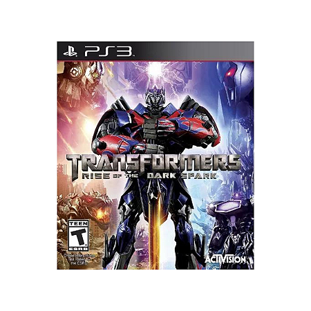 Transformers Rise of the Dark Spark Mídia Digital Ps3 Psn
