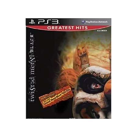 Twisted Metal Black Mídia Digital Ps3 Psn