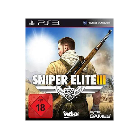 Sniper Elite 3 Mídia Digital Ps3 Psn