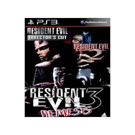 Resident Evil 1,2 e 3 (PSOneClassic) Mídia Digital Ps3 Psn